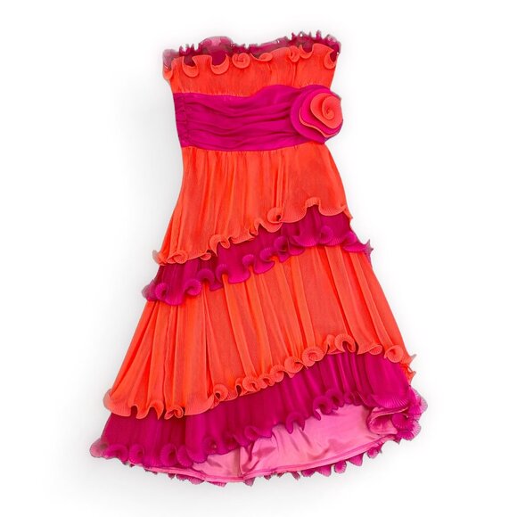 S | Vintage Rare Frank Usher Dress - Picture 1 of 3